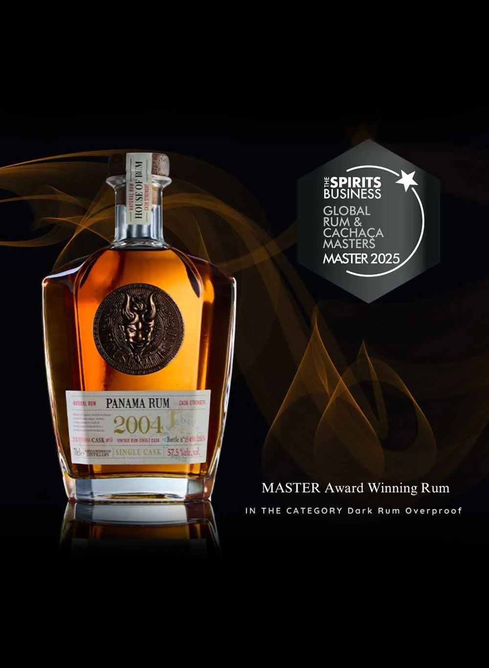 House of Rum Panama 2004 (70cl, 57.5%) — The Rum Company - British